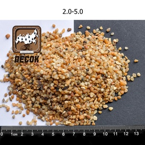 Кварцевый песок 2,0-5,0 для фильтров и Водоподготовки